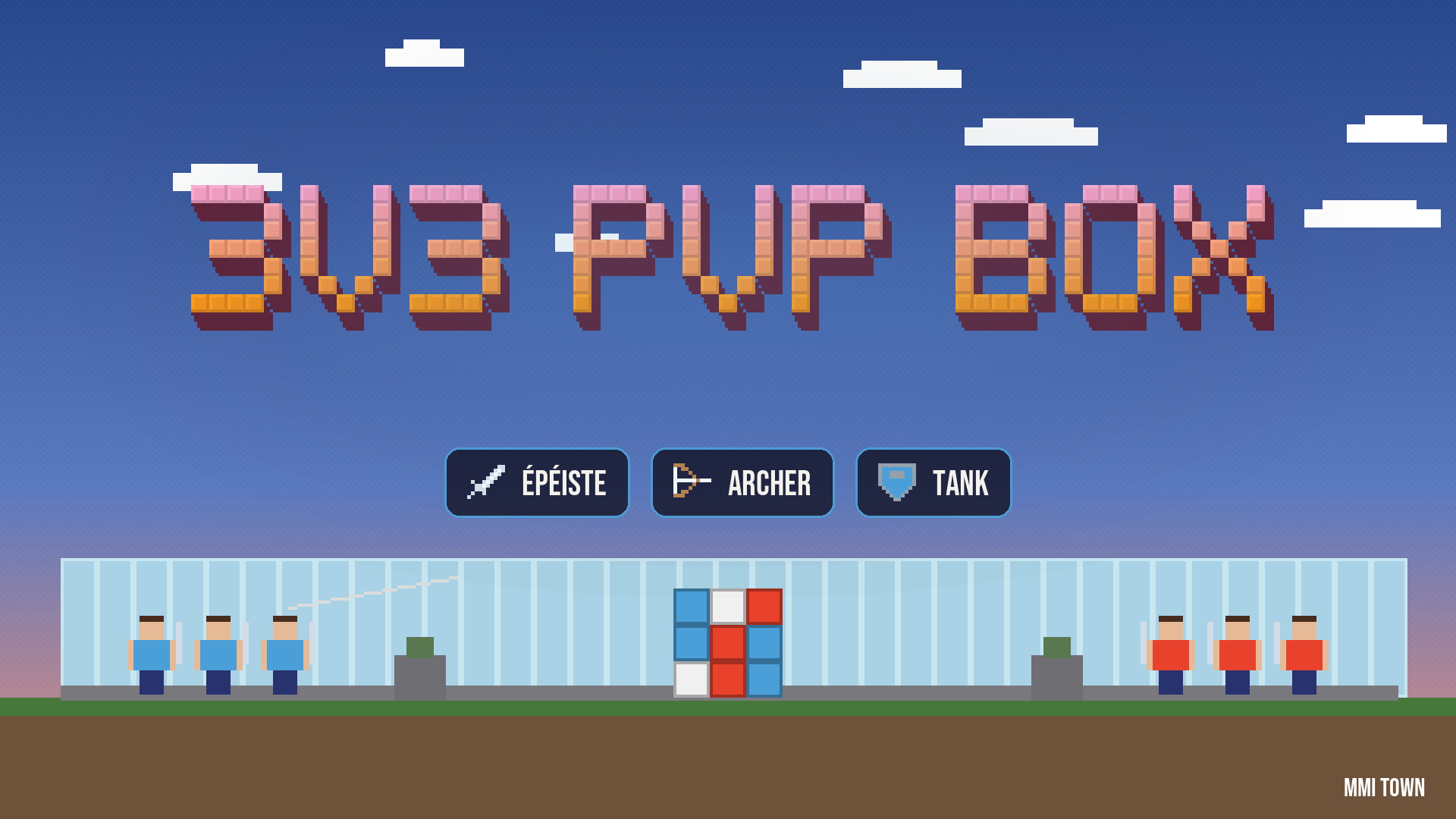 3v3 PvP Box : arène fermée